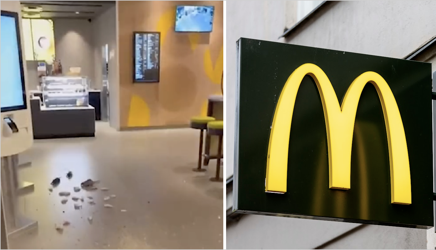 Danmark, McDonalds, Råtta